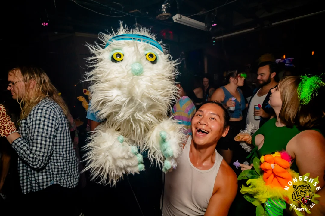 PUPPET RAVE (aka I Can't Believe It's Not A Drum Circle, Because It's A Puppet Rave) - July 18, 2026 - DJ Kandi Sprinkle & Crew - A Nonsense ATL Original Event. The Drunken Unicorn - Atlanta, GA @dayamarionette