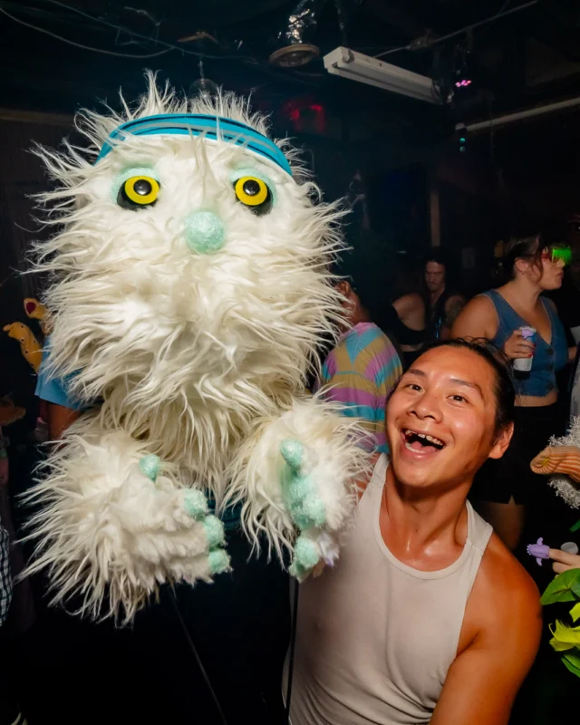 PUPPET RAVE (aka I Can't Believe It's Not A Drum Circle, Because It's A Puppet Rave) - July 18, 2026 - DJ Kandi Sprinkle & Crew - A Nonsense ATL Original Event. The Drunken Unicorn - Atlanta, GA @dayamarionette