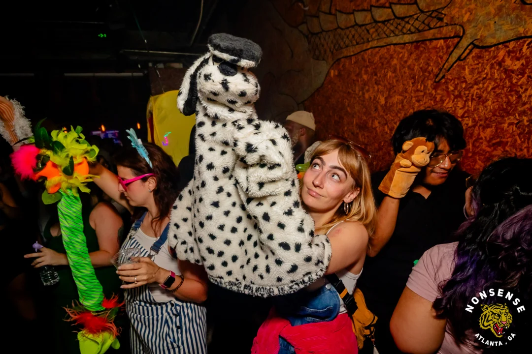PUPPET RAVE (aka I Can't Believe It's Not A Drum Circle, Because It's A Puppet Rave) - July 18, 2026 - DJ Kandi Sprinkle & Crew - A Nonsense ATL Original Event. The Drunken Unicorn - Atlanta, GA @dayamarionette