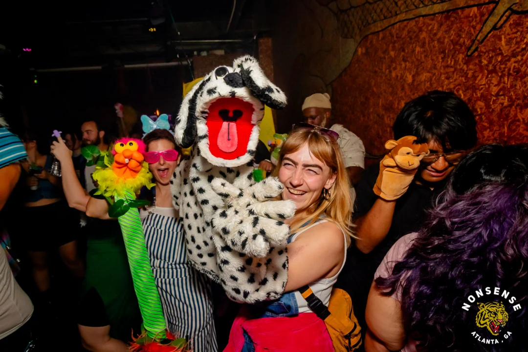 PUPPET RAVE (aka I Can't Believe It's Not A Drum Circle, Because It's A Puppet Rave) - July 18, 2026 - DJ Kandi Sprinkle & Crew - A Nonsense ATL Original Event. The Drunken Unicorn - Atlanta, GA @dayamarionette
