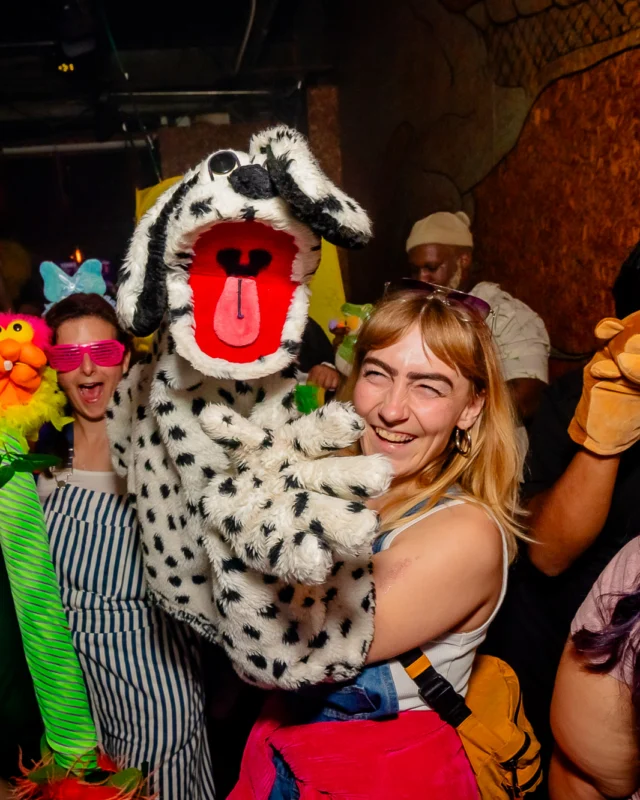 PUPPET RAVE (aka I Can't Believe It's Not A Drum Circle, Because It's A Puppet Rave) - July 18, 2026 - DJ Kandi Sprinkle & Crew - A Nonsense ATL Original Event. The Drunken Unicorn - Atlanta, GA @dayamarionette