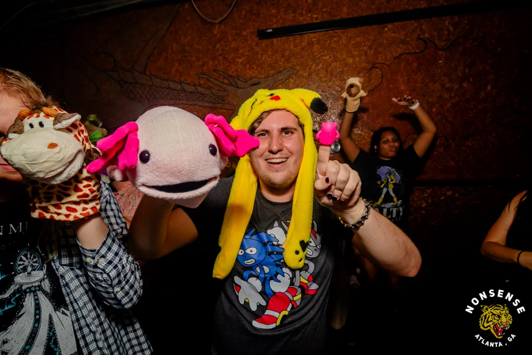 PUPPET RAVE (aka I Can't Believe It's Not A Drum Circle, Because It's A Puppet Rave) - July 18, 2026 - DJ Kandi Sprinkle & Crew - A Nonsense ATL Original Event. The Drunken Unicorn - Atlanta, GA @dayamarionette