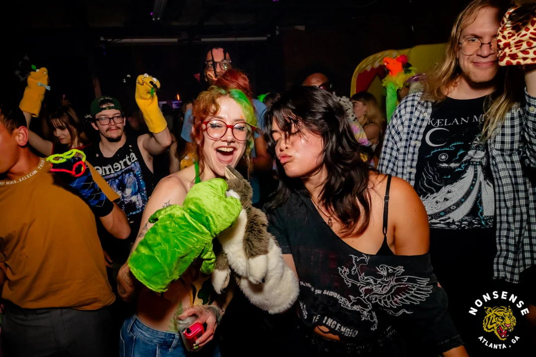 PUPPET RAVE (aka I Can't Believe It's Not A Drum Circle, Because It's A Puppet Rave) - July 18, 2026 - DJ Kandi Sprinkle & Crew - A Nonsense ATL Original Event. The Drunken Unicorn - Atlanta, GA @dayamarionette