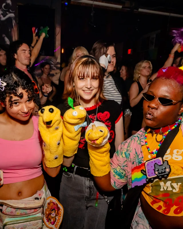PUPPET RAVE (aka I Can't Believe It's Not A Drum Circle, Because It's A Puppet Rave) - July 18, 2026 - DJ Kandi Sprinkle & Crew - A Nonsense ATL Original Event. The Drunken Unicorn - Atlanta, GA @dayamarionette