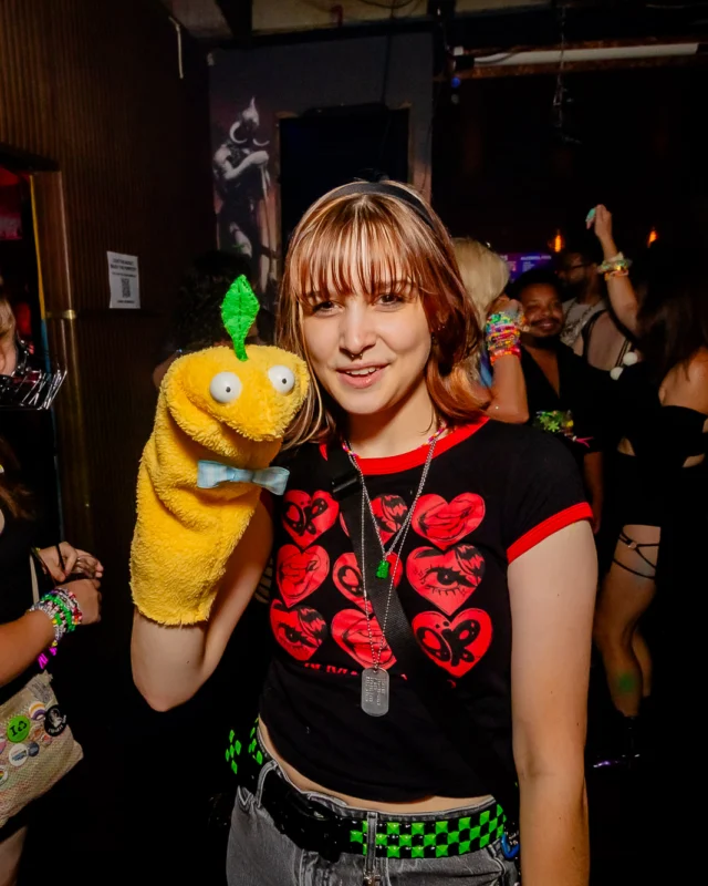 PUPPET RAVE (aka I Can't Believe It's Not A Drum Circle, Because It's A Puppet Rave) - July 18, 2026 - DJ Kandi Sprinkle & Crew - A Nonsense ATL Original Event. The Drunken Unicorn - Atlanta, GA @dayamarionette