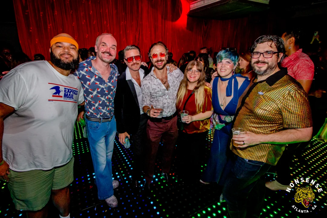 Atlanta Disco Society XVIII. Saturday September 12, 2026 at The Garden Club. Kimber was the DJ. Y'all, that dance floor. The disco skaters. The disco vibes we immaculate. Atlanta is a disco city. Photo: @hellacurious