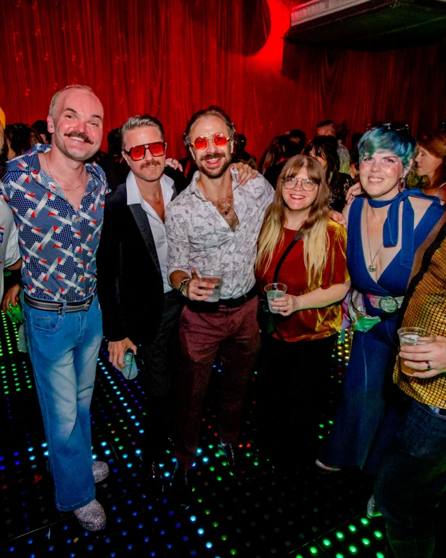 Atlanta Disco Society XVIII. Saturday September 12, 2026 at The Garden Club. Kimber was the DJ. Y'all, that dance floor. The disco skaters. The disco vibes we immaculate. Atlanta is a disco city. Photo: @hellacurious