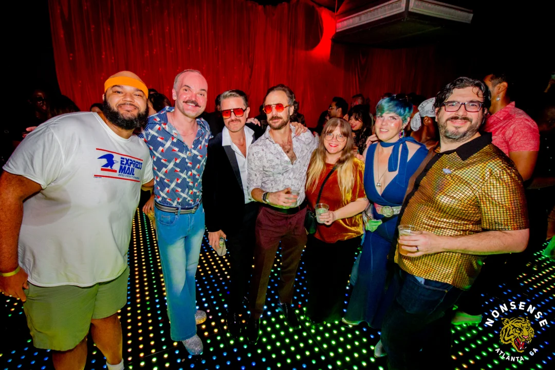 Atlanta Disco Society XVIII. Saturday September 12, 2026 at The Garden Club. Kimber was the DJ. Y'all, that dance floor. The disco skaters. The disco vibes we immaculate. Atlanta is a disco city. Photo: @hellacurious