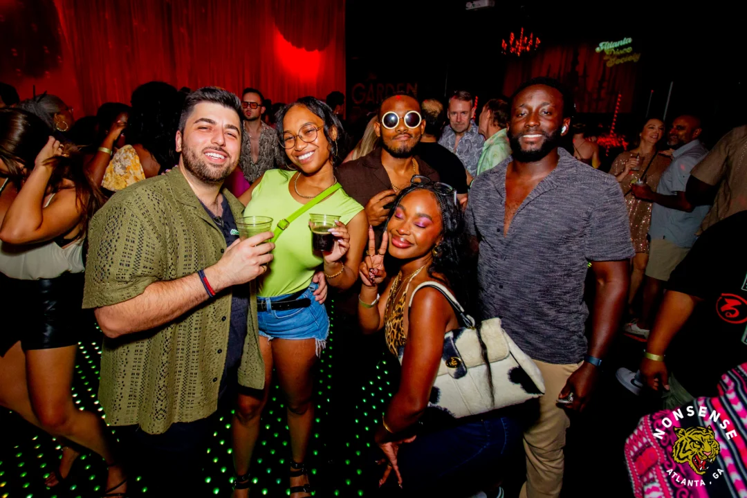 Atlanta Disco Society XVIII. Saturday September 12, 2026 at The Garden Club. Kimber was the DJ. Y'all, that dance floor. The disco skaters. The disco vibes we immaculate. Atlanta is a disco city. Photo: @hellacurious