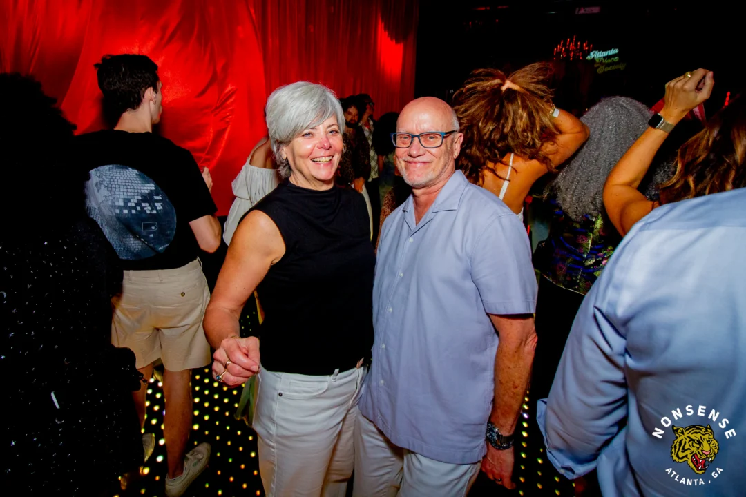 Atlanta Disco Society XVIII. Saturday September 12, 2026 at The Garden Club. Kimber was the DJ. Y'all, that dance floor. The disco skaters. The disco vibes we immaculate. Atlanta is a disco city. Photo: @hellacurious