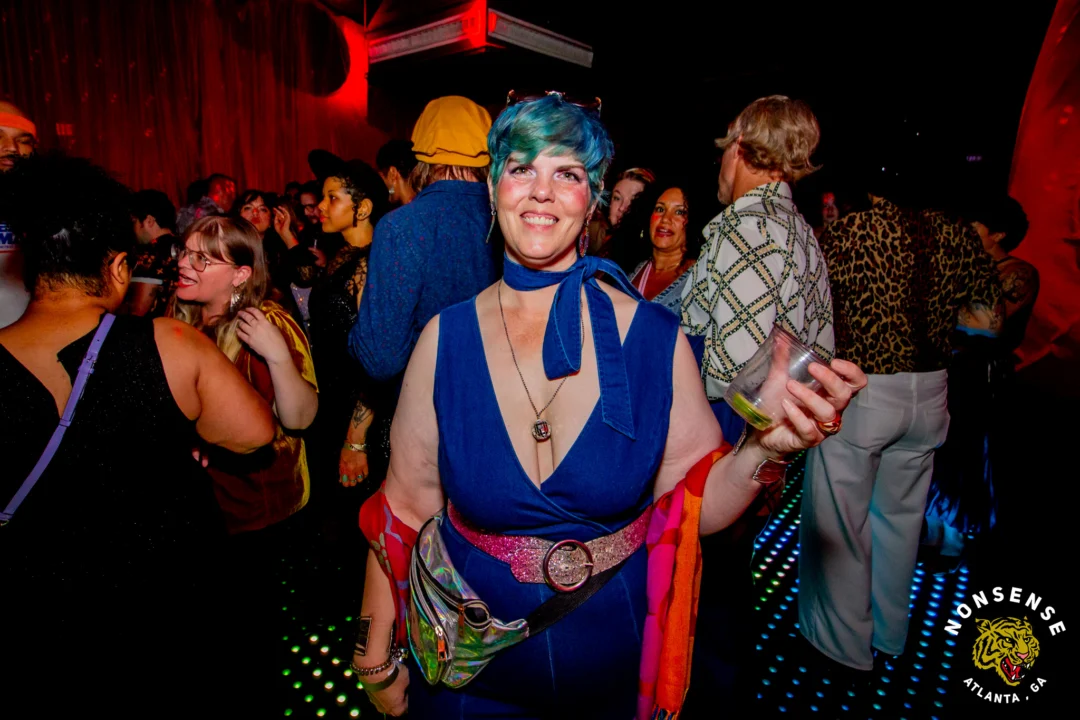 Atlanta Disco Society XVIII. Saturday September 12, 2026 at The Garden Club. Kimber was the DJ. Y'all, that dance floor. The disco skaters. The disco vibes we immaculate. Atlanta is a disco city. Photo: @hellacurious