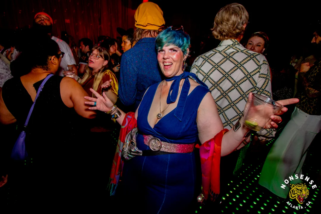 Atlanta Disco Society XVIII. Saturday September 12, 2026 at The Garden Club. Kimber was the DJ. Y'all, that dance floor. The disco skaters. The disco vibes we immaculate. Atlanta is a disco city. Photo: @hellacurious