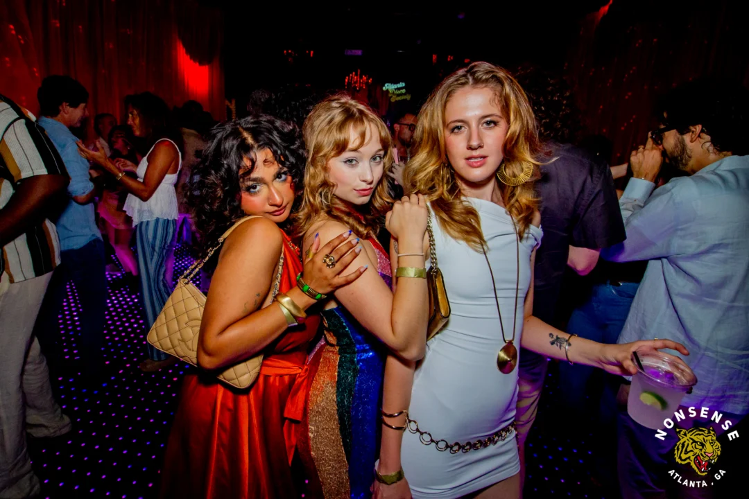 Atlanta Disco Society XVIII. Saturday September 12, 2026 at The Garden Club. Kimber was the DJ. Y'all, that dance floor. The disco skaters. The disco vibes we immaculate. Atlanta is a disco city. Photo: @hellacurious
