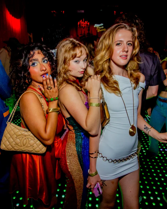 Atlanta Disco Society XVIII. Saturday September 12, 2026 at The Garden Club. Kimber was the DJ. Y'all, that dance floor. The disco skaters. The disco vibes we immaculate. Atlanta is a disco city. Photo: @hellacurious