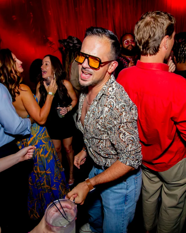 Atlanta Disco Society XVIII. Saturday September 12, 2026 at The Garden Club. Kimber was the DJ. Y'all, that dance floor. The disco skaters. The disco vibes we immaculate. Atlanta is a disco city. Photo: @hellacurious