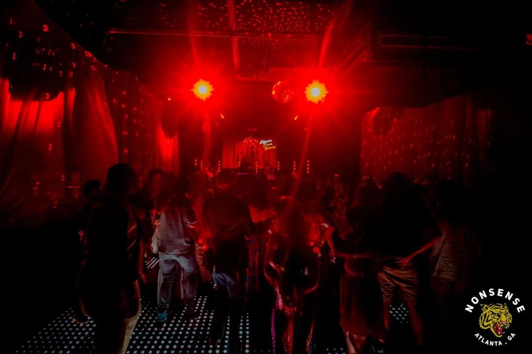 Atlanta Disco Society XVIII. Saturday September 12, 2026 at The Garden Club. Kimber was the DJ. Y'all, that dance floor. The disco skaters. The disco vibes we immaculate. Atlanta is a disco city. Photo: @hellacurious
