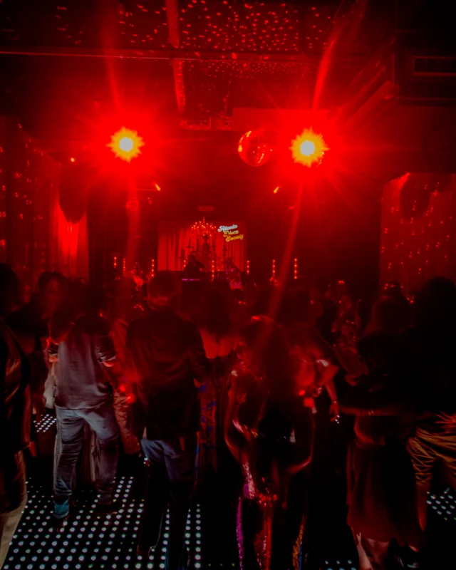 Atlanta Disco Society XVIII. Saturday September 12, 2026 at The Garden Club. Kimber was the DJ. Y'all, that dance floor. The disco skaters. The disco vibes we immaculate. Atlanta is a disco city. Photo: @hellacurious