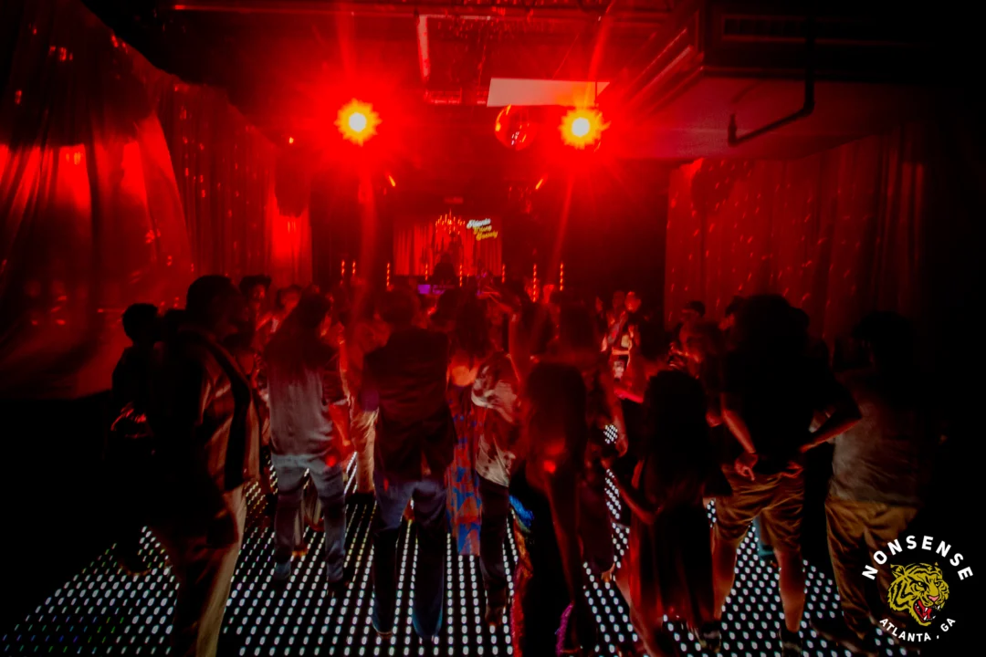 Atlanta Disco Society XVIII. Saturday September 12, 2026 at The Garden Club. Kimber was the DJ. Y'all, that dance floor. The disco skaters. The disco vibes we immaculate. Atlanta is a disco city. Photo: @hellacurious