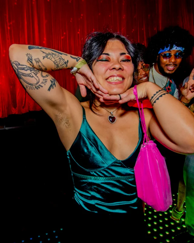 Atlanta Disco Society XVIII. Saturday September 12, 2026 at The Garden Club. Kimber was the DJ. Y'all, that dance floor. The disco skaters. The disco vibes we immaculate. Atlanta is a disco city. Photo: @hellacurious