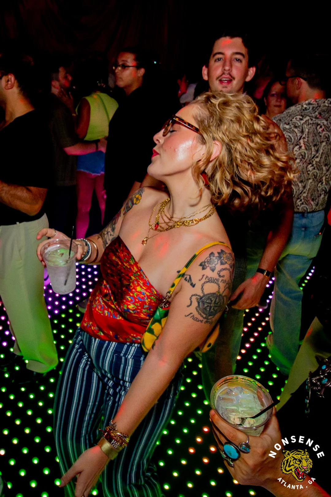Atlanta Disco Society XVIII. Saturday September 12, 2026 at The Garden Club. Kimber was the DJ. Y'all, that dance floor. The disco skaters. The disco vibes we immaculate. Atlanta is a disco city. Photo: @hellacurious