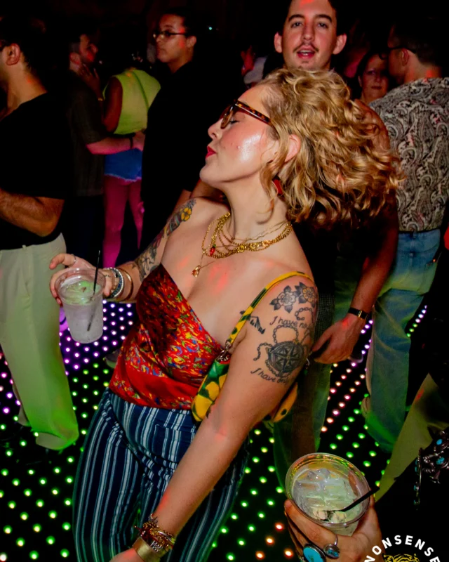 Atlanta Disco Society XVIII. Saturday September 12, 2026 at The Garden Club. Kimber was the DJ. Y'all, that dance floor. The disco skaters. The disco vibes we immaculate. Atlanta is a disco city. Photo: @hellacurious