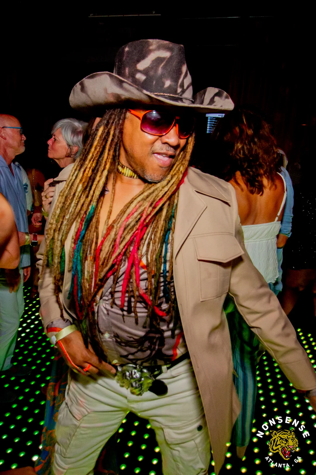Atlanta Disco Society XVIII. Saturday September 12, 2026 at The Garden Club. Kimber was the DJ. Y'all, that dance floor. The disco skaters. The disco vibes we immaculate. Atlanta is a disco city. Photo: @hellacurious