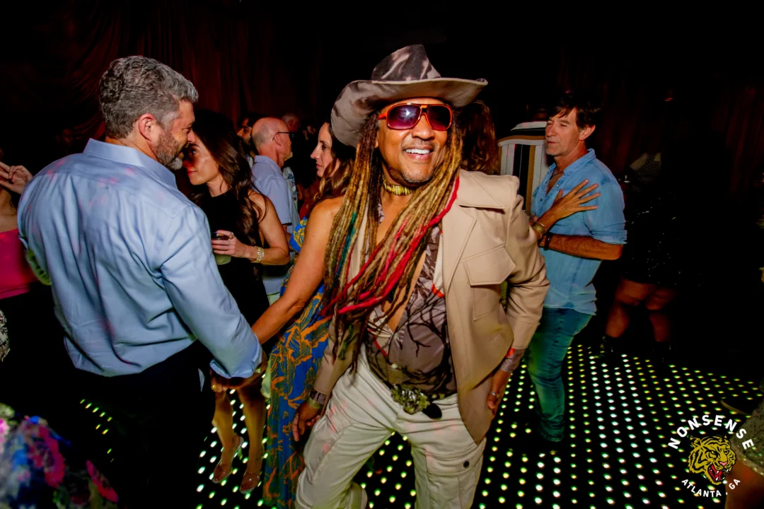 Atlanta Disco Society XVIII. Saturday September 12, 2026 at The Garden Club. Kimber was the DJ. Y'all, that dance floor. The disco skaters. The disco vibes we immaculate. Atlanta is a disco city. Photo: @hellacurious