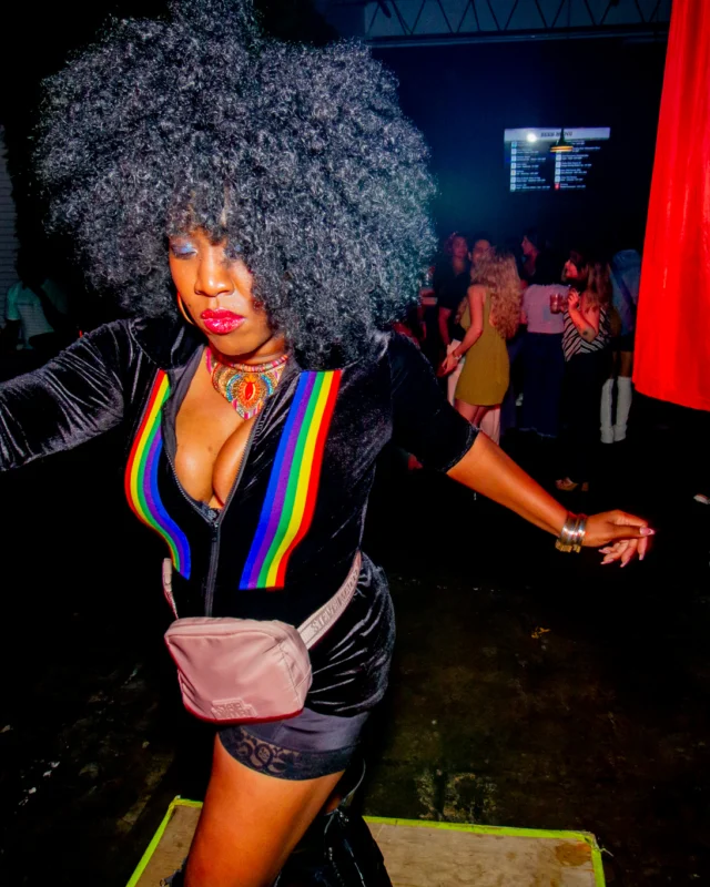 Atlanta Disco Society XVIII. Saturday September 12, 2026 at The Garden Club. Kimber was the DJ. Y'all, that dance floor. The disco skaters. The disco vibes we immaculate. Atlanta is a disco city. Photo: @hellacurious