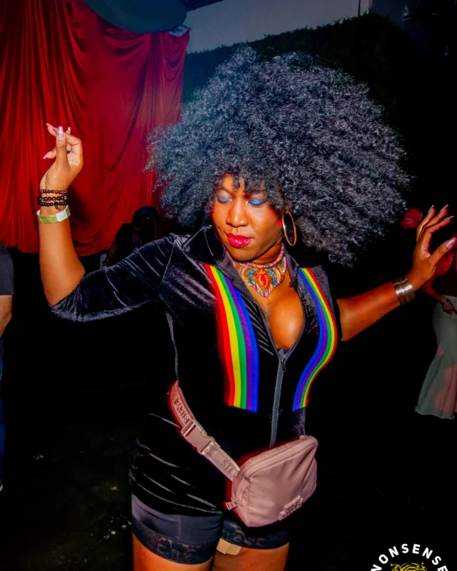 Atlanta Disco Society XVIII. Saturday September 12, 2026 at The Garden Club. Kimber was the DJ. Y'all, that dance floor. The disco skaters. The disco vibes we immaculate. Atlanta is a disco city. Photo: @hellacurious