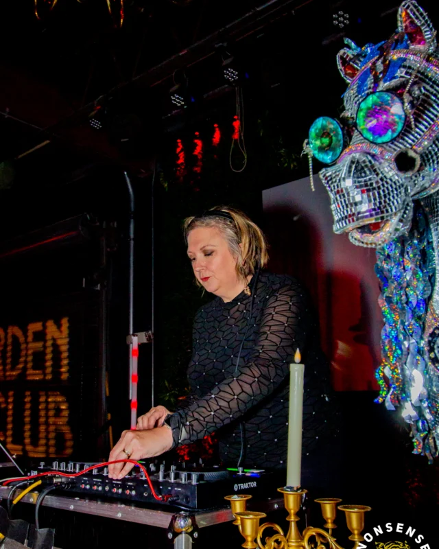 Atlanta Disco Society XVIII. Saturday September 12, 2026 at The Garden Club. Kimber was the DJ. Y'all, that dance floor. The disco skaters. The disco vibes we immaculate. Atlanta is a disco city. Photo: @hellacurious