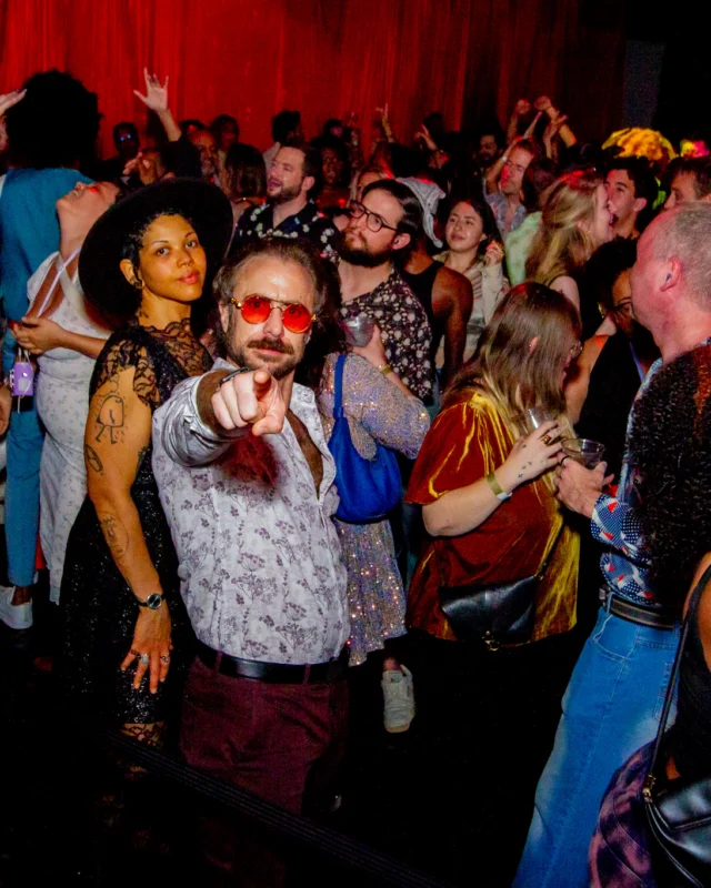 Atlanta Disco Society XVIII. Saturday September 12, 2026 at The Garden Club. Kimber was the DJ. Y'all, that dance floor. The disco skaters. The disco vibes we immaculate. Atlanta is a disco city. Photo: @hellacurious