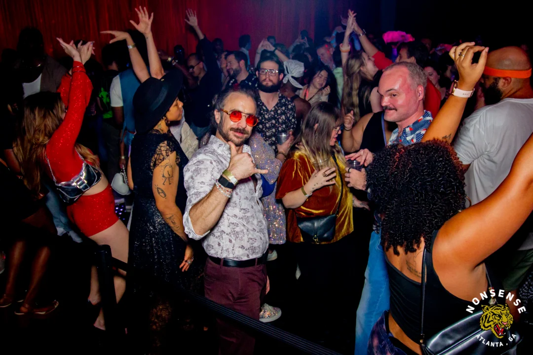 Atlanta Disco Society XVIII. Saturday September 12, 2026 at The Garden Club. Kimber was the DJ. Y'all, that dance floor. The disco skaters. The disco vibes we immaculate. Atlanta is a disco city. Photo: @hellacurious