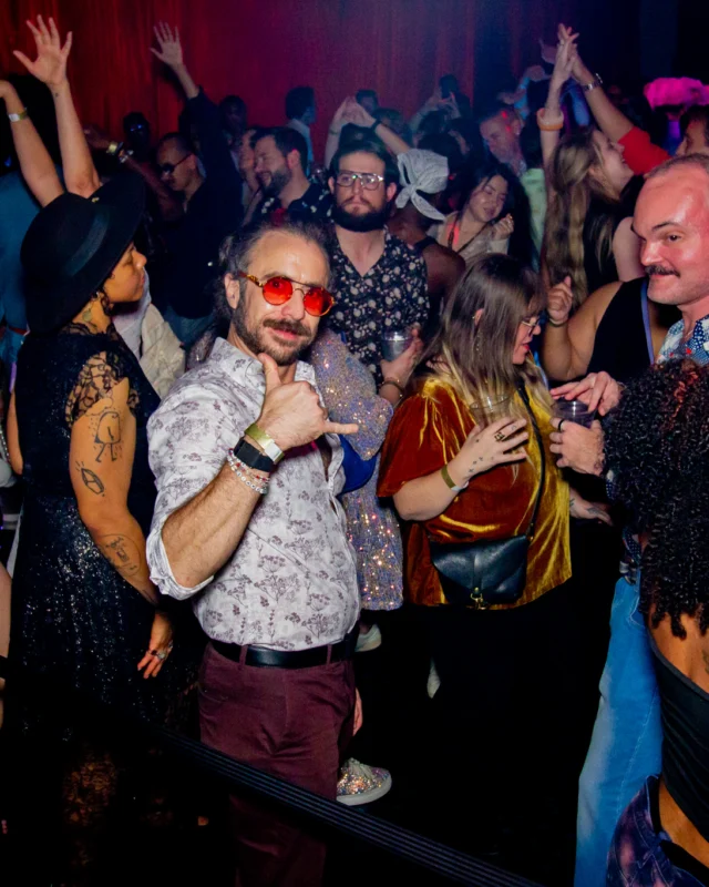 Atlanta Disco Society XVIII. Saturday September 12, 2026 at The Garden Club. Kimber was the DJ. Y'all, that dance floor. The disco skaters. The disco vibes we immaculate. Atlanta is a disco city. Photo: @hellacurious