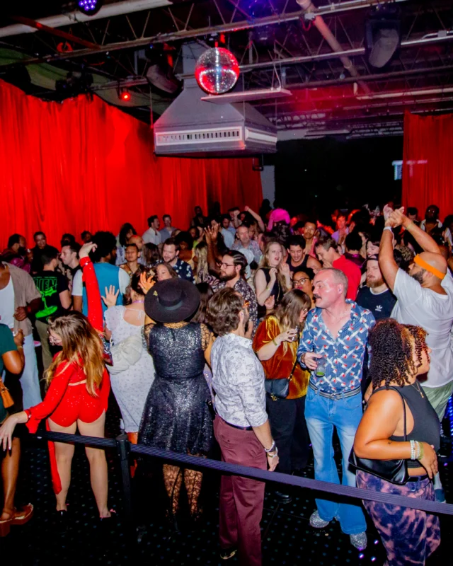 Atlanta Disco Society XVIII. Saturday September 12, 2026 at The Garden Club. Kimber was the DJ. Y'all, that dance floor. The disco skaters. The disco vibes we immaculate. Atlanta is a disco city. Photo: @hellacurious