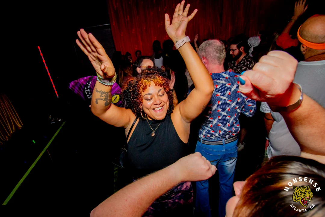 Atlanta Disco Society XVIII. Saturday September 12, 2026 at The Garden Club. Kimber was the DJ. Y'all, that dance floor. The disco skaters. The disco vibes we immaculate. Atlanta is a disco city. Photo: @hellacurious