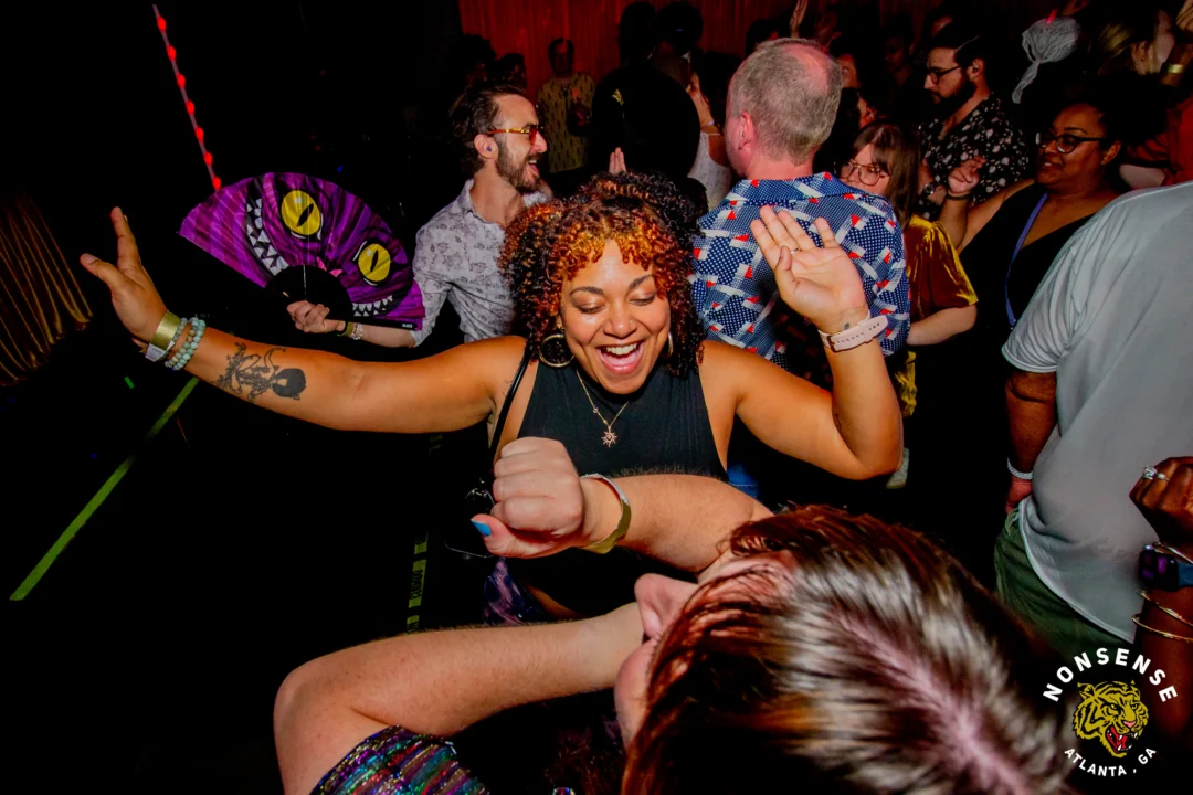 Atlanta Disco Society XVIII. Saturday September 12, 2026 at The Garden Club. Kimber was the DJ. Y'all, that dance floor. The disco skaters. The disco vibes we immaculate. Atlanta is a disco city. Photo: @hellacurious