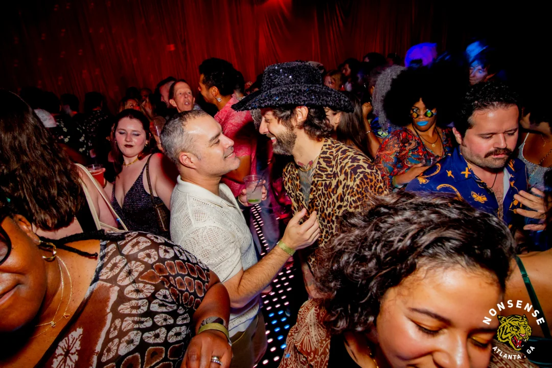 Atlanta Disco Society XVIII. Saturday September 12, 2026 at The Garden Club. Kimber was the DJ. Y'all, that dance floor. The disco skaters. The disco vibes we immaculate. Atlanta is a disco city. Photo: @hellacurious