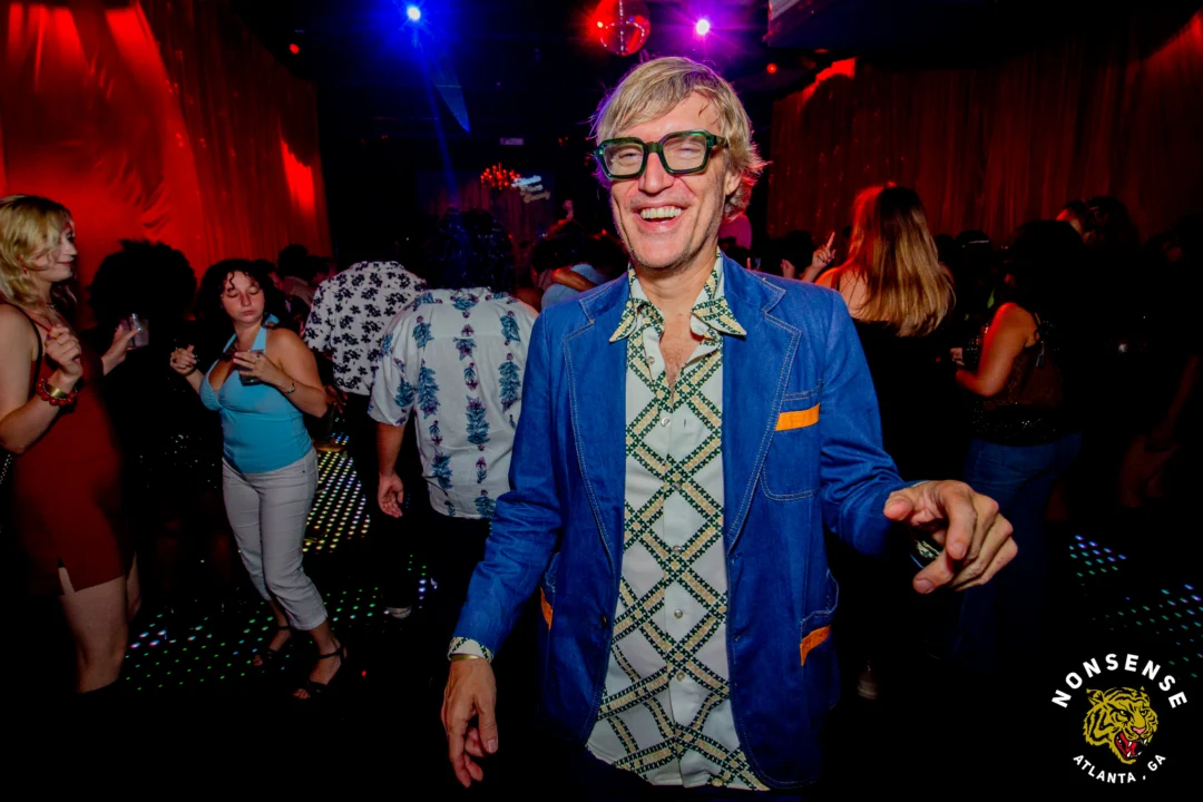 Atlanta Disco Society XVIII. Saturday September 12, 2026 at The Garden Club. Kimber was the DJ. Y'all, that dance floor. The disco skaters. The disco vibes we immaculate. Atlanta is a disco city. Photo: @hellacurious