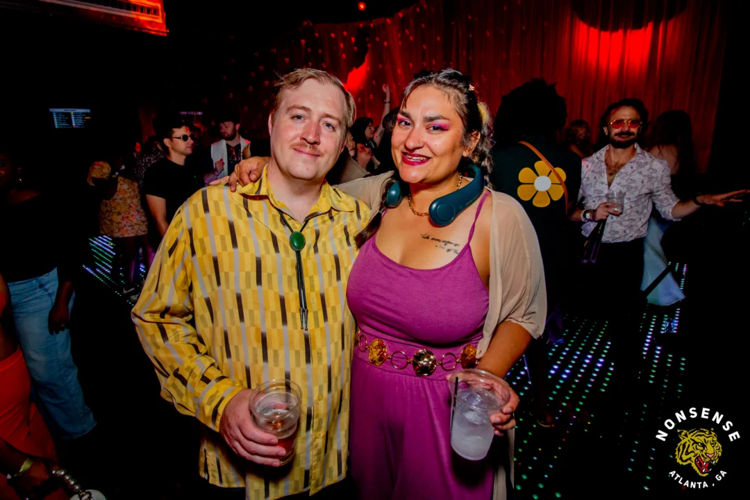 Atlanta Disco Society XVIII. Saturday September 12, 2026 at The Garden Club. Kimber was the DJ. Y'all, that dance floor. The disco skaters. The disco vibes we immaculate. Atlanta is a disco city. Photo: @hellacurious