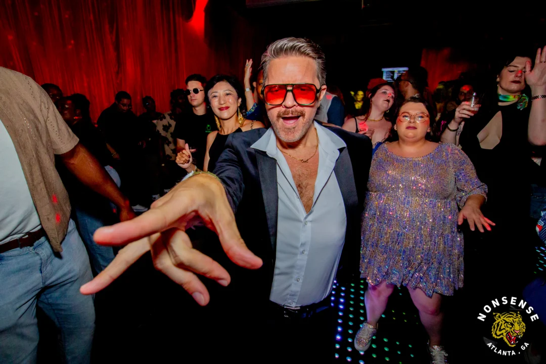 Atlanta Disco Society XVIII. Saturday September 12, 2026 at The Garden Club. Kimber was the DJ. Y'all, that dance floor. The disco skaters. The disco vibes we immaculate. Atlanta is a disco city. Photo: @hellacurious