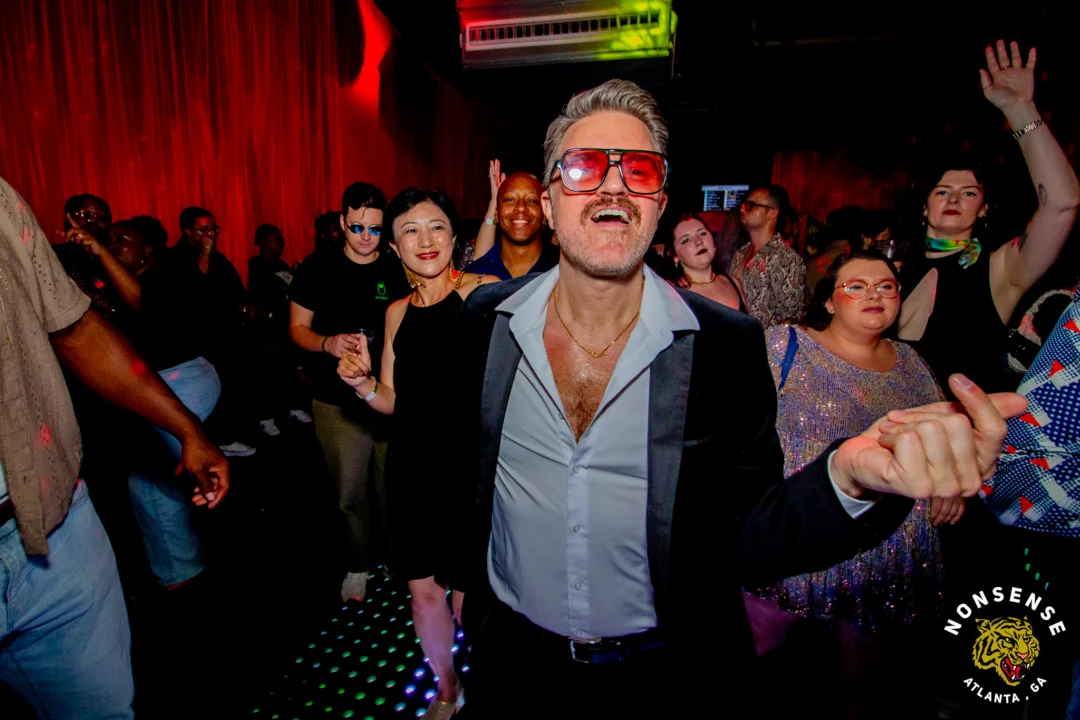 Atlanta Disco Society XVIII. Saturday September 12, 2026 at The Garden Club. Kimber was the DJ. Y'all, that dance floor. The disco skaters. The disco vibes we immaculate. Atlanta is a disco city. Photo: @hellacurious