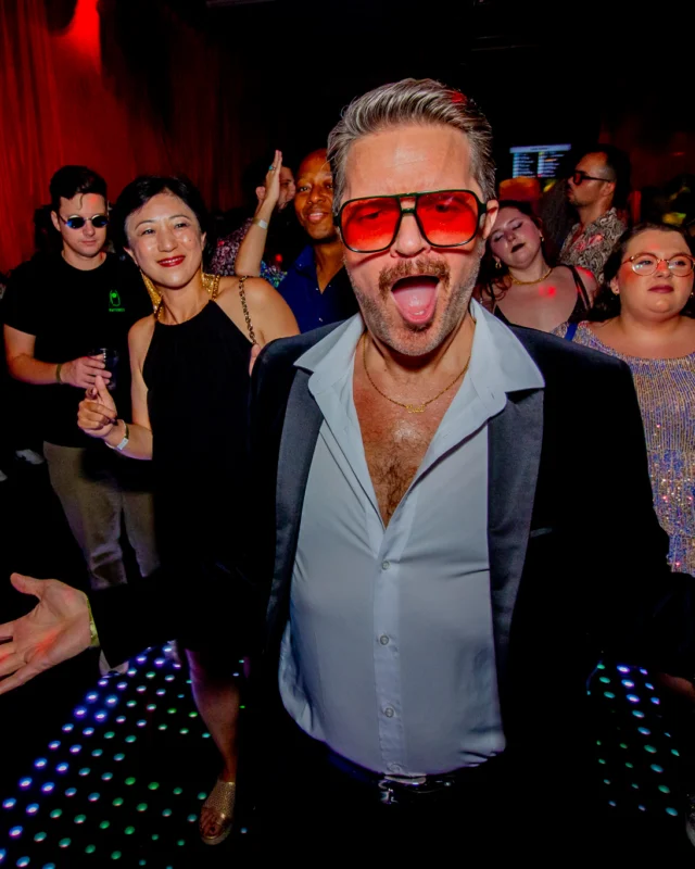Atlanta Disco Society XVIII. Saturday September 12, 2026 at The Garden Club. Kimber was the DJ. Y'all, that dance floor. The disco skaters. The disco vibes we immaculate. Atlanta is a disco city. Photo: @hellacurious