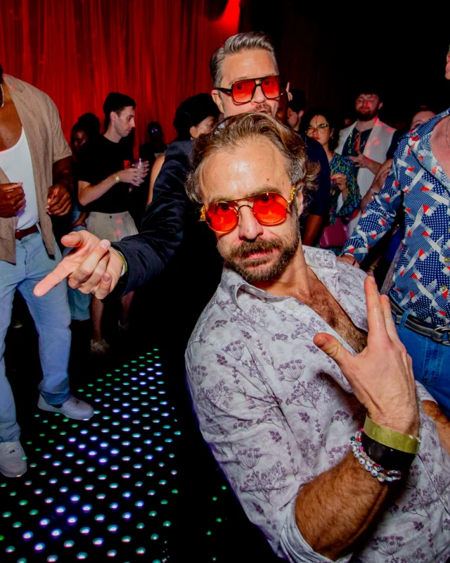 Atlanta Disco Society XVIII. Saturday September 12, 2026 at The Garden Club. Kimber was the DJ. Y'all, that dance floor. The disco skaters. The disco vibes we immaculate. Atlanta is a disco city. Photo: @hellacurious