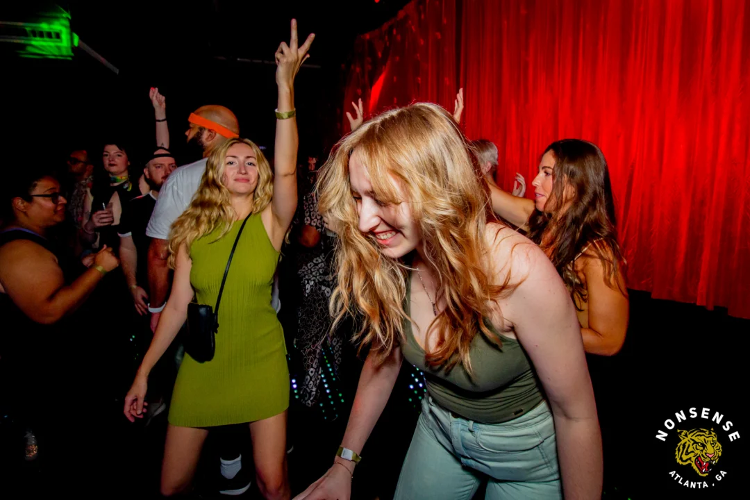 Atlanta Disco Society XVIII. Saturday September 12, 2026 at The Garden Club. Kimber was the DJ. Y'all, that dance floor. The disco skaters. The disco vibes we immaculate. Atlanta is a disco city. Photo: @hellacurious