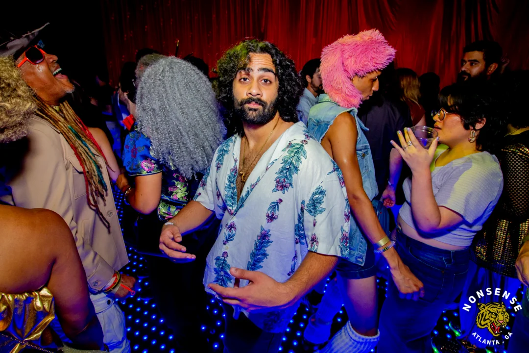 Atlanta Disco Society XVIII. Saturday September 12, 2026 at The Garden Club. Kimber was the DJ. Y'all, that dance floor. The disco skaters. The disco vibes we immaculate. Atlanta is a disco city. Photo: @hellacurious