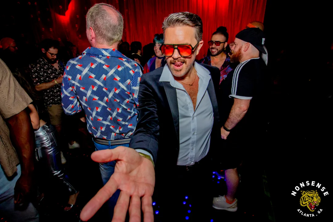 Atlanta Disco Society XVIII. Saturday September 12, 2026 at The Garden Club. Kimber was the DJ. Y'all, that dance floor. The disco skaters. The disco vibes we immaculate. Atlanta is a disco city. Photo: @hellacurious