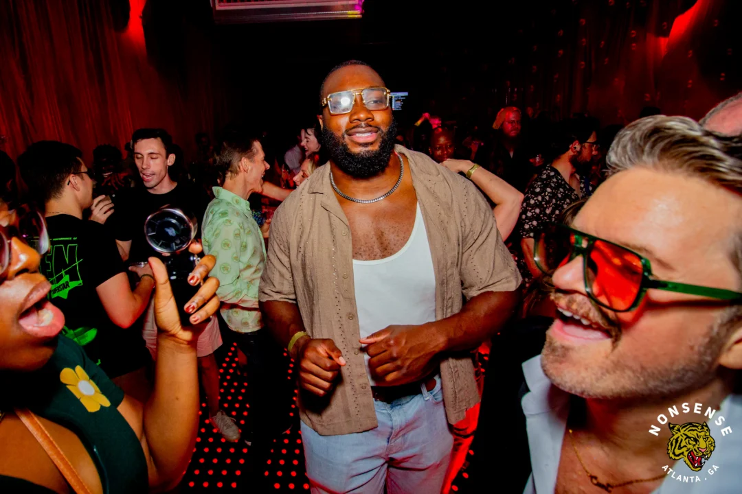 Atlanta Disco Society XVIII. Saturday September 12, 2026 at The Garden Club. Kimber was the DJ. Y'all, that dance floor. The disco skaters. The disco vibes we immaculate. Atlanta is a disco city. Photo: @hellacurious