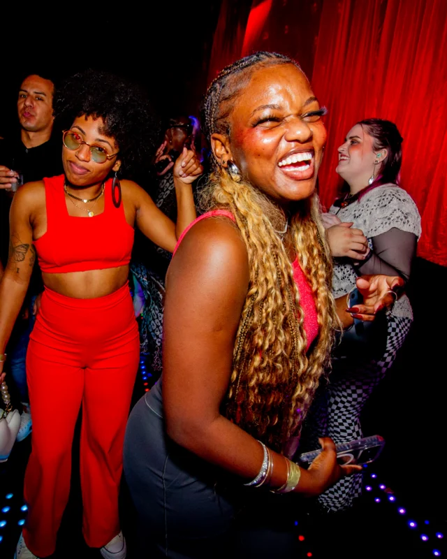 Atlanta Disco Society XVIII. Saturday September 12, 2026 at The Garden Club. Kimber was the DJ. Y'all, that dance floor. The disco skaters. The disco vibes we immaculate. Atlanta is a disco city. Photo: @hellacurious
