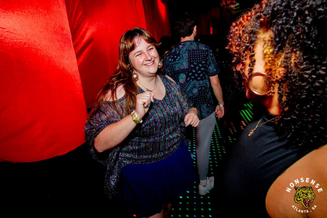 Atlanta Disco Society XVIII. Saturday September 12, 2026 at The Garden Club. Kimber was the DJ. Y'all, that dance floor. The disco skaters. The disco vibes we immaculate. Atlanta is a disco city. Photo: @hellacurious