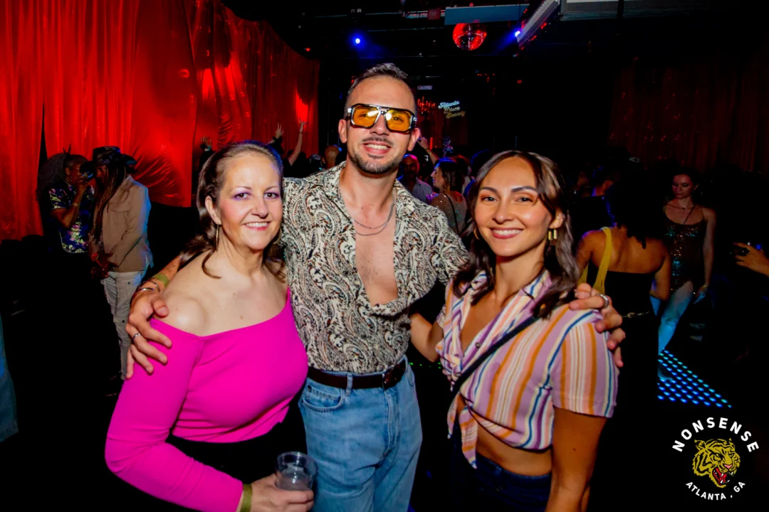 Atlanta Disco Society XVIII. Saturday September 12, 2026 at The Garden Club. Kimber was the DJ. Y'all, that dance floor. The disco skaters. The disco vibes we immaculate. Atlanta is a disco city. Photo: @hellacurious